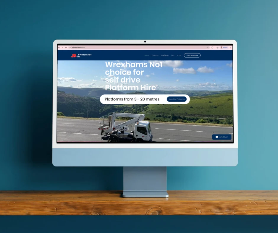 JB Platform Hire: Website & Digital Strategy Case Study